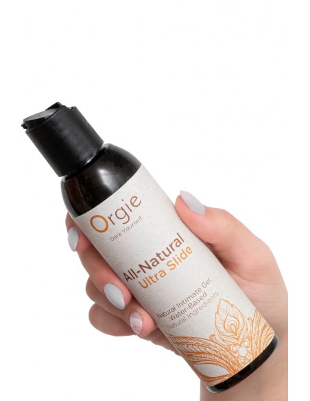  Gel intime naturel All Natural Ultra Slide 150ml - Men Avenue - SexShop Gay