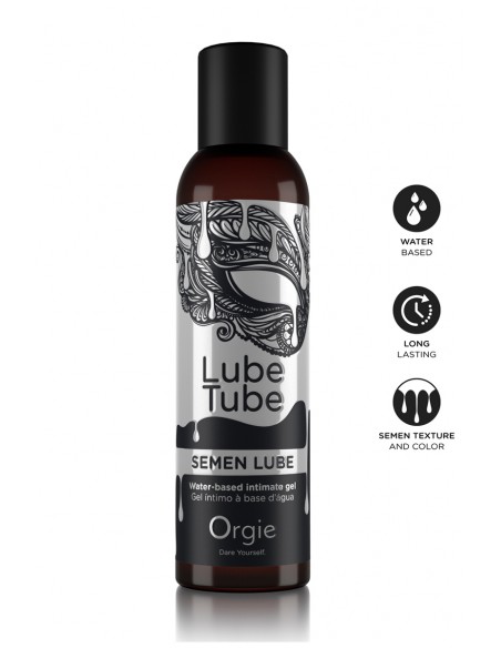  Gel intime naturel Lube Tube Semen Lube 150ml - Men Avenue - SexShop Gay