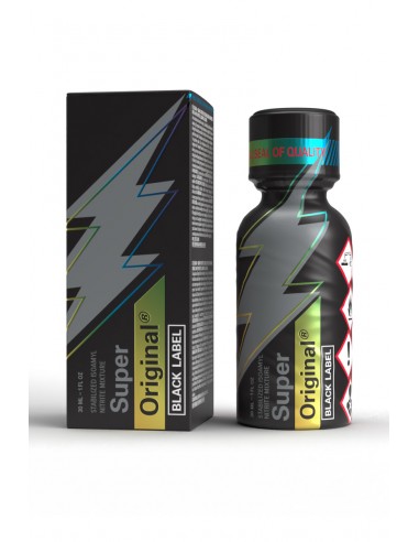  Poppers Super Original Black Label 30ml - Men Avenue - SexShop Gay