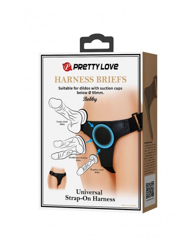  Harnais pour godes à ventouse Harness Briefs - Men Avenue - SexShop Gay