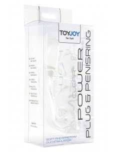  Stimulateur de prostate et cockring transparent - Men Avenue - SexShop Gay 2