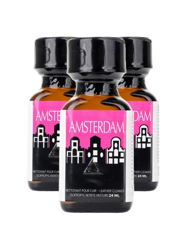  3 x Amsterdam 24ML - EcoPack ! - Men Avenue - SexShop Gay