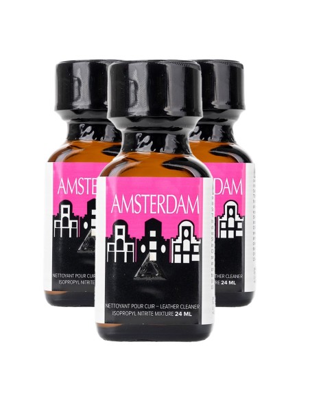  3 x Amsterdam 24ML - EcoPack ! - Men Avenue - SexShop Gay