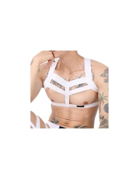 Harnais élastique Multi Band Blanc