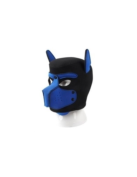 Masque Puppy Néoprène Dog On Noir-Bleu