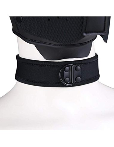 Collier puppy en néoprène Noir