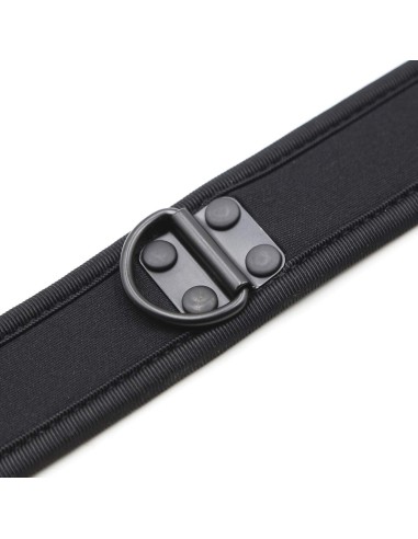 Collier puppy en néoprène Noir