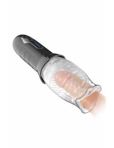 Masturbateur automatique vibrant et rotatif