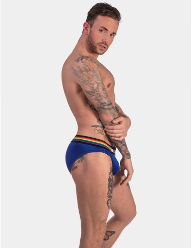 Slip Barcode Pride Bleu