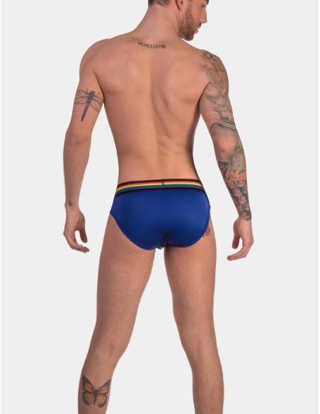 Slip Barcode Pride Bleu