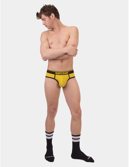 Slip SOLGER Jaune-Noir