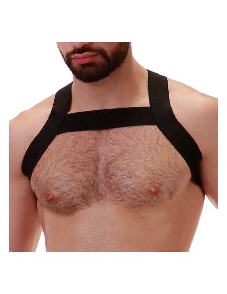 Harnais élastique Matt Noir
