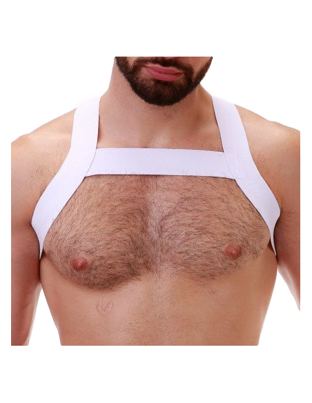 Harnais élastique Matt Blanc