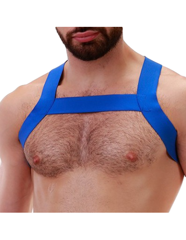 Harnais Élastique Matt Bleu