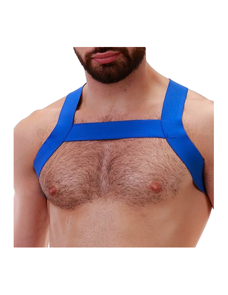 Harnais Élastique Matt Bleu
