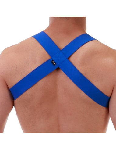 Harnais Élastique Matt Bleu