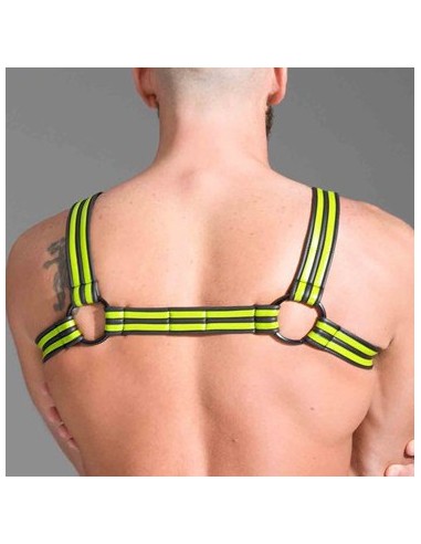 Harnais en néoprène Noir Vert