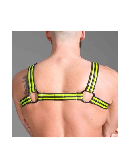 Harnais en néoprène Noir Vert