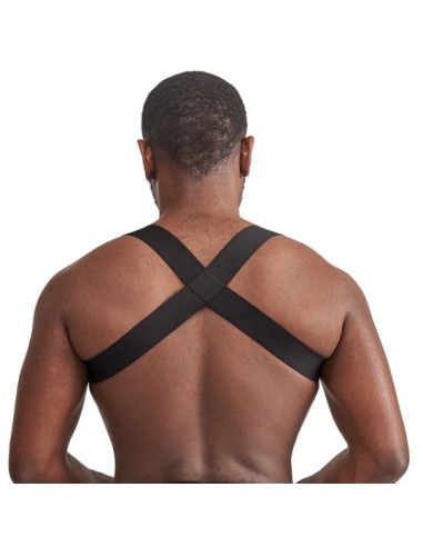 Harnais élastique X-Back Noir-Jaune