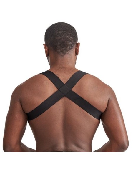 Harnais élastique X-Back Noir-Jaune