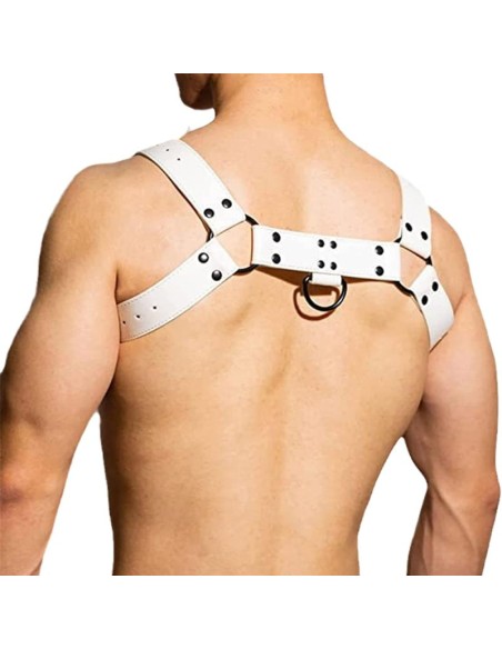 Harnais Chest All Blanc
