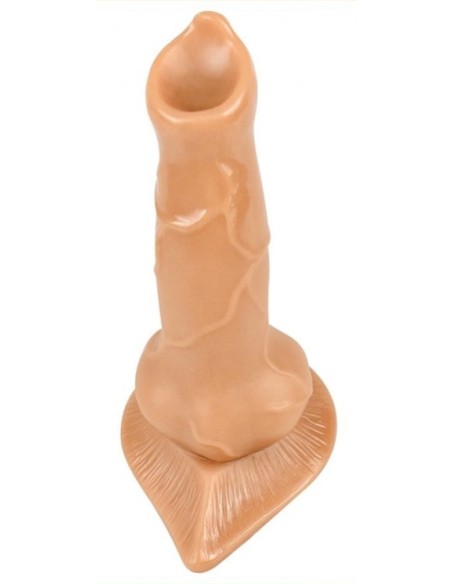 Gode Dog Cock 12 x 4cm Flesh