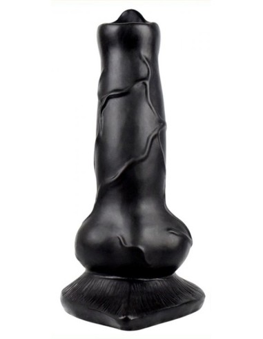 Gode Dog Cock 12 x 4cm Noir