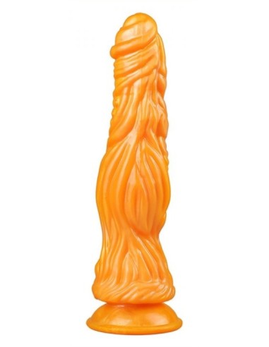 Gode Crocodile 24 x 6.5cm Jaune