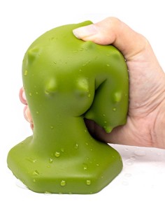 Plug silicone Monster Spike S 8 x 3.5cm Vert 2