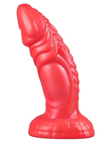 Gode Fantasy Snaky 17 x 5.5cm Rouge