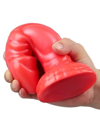 Gode Fantasy Snaky 17 x 5.5cm Rouge