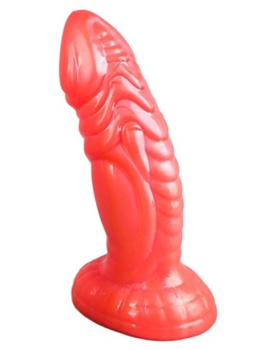 Gode Fantasy Snaky 17 x 5.5cm Rouge