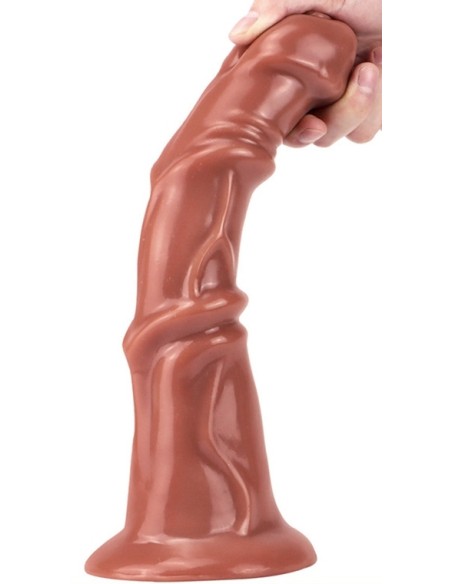 Gode Monster Big Pony 30 x 7.5cm Marron