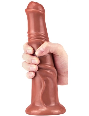 Gode Monster Pony 23 x 6cm Marron