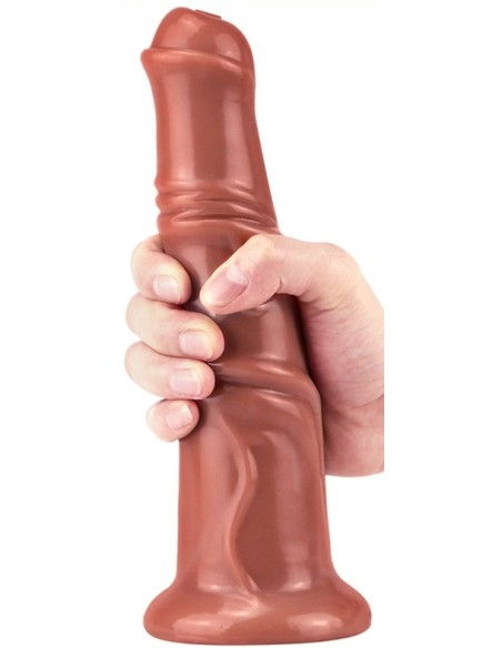 Gode Monster Pony 23 x 6cm Marron