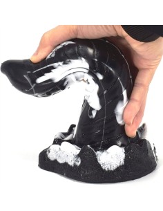 Gode Lizard 20 x 5cm Noir-Blanc 2