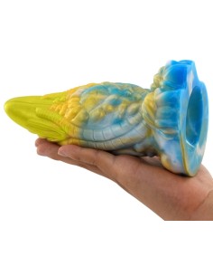 Gode Rhegax 16 x 6.5cm Doré-Bleu 2