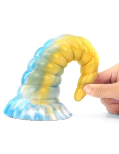 Plug Korn 20 x 6cm Doré-Bleu