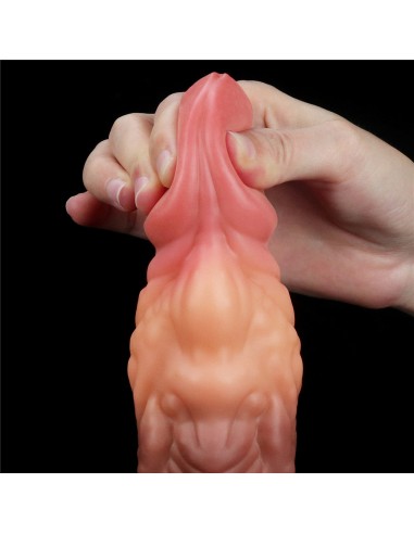 Gode Monster Oak Nature Cock 16 x 5cm