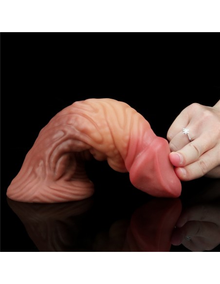 Gode Monster Oak Nature Cock 16 x 5cm