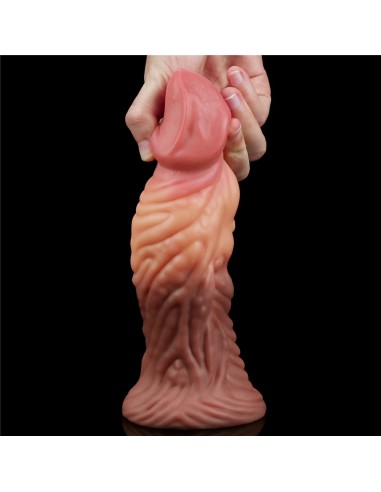 Gode Monster Oak Nature Cock 16 x 5cm