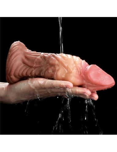 Gode Monster Oak Nature Cock 16 x 5cm