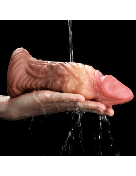 Gode Monster Oak Nature Cock 16 x 5cm