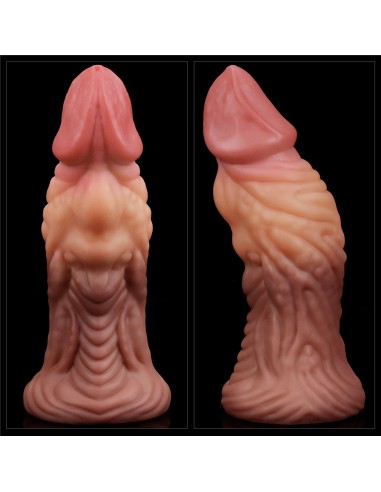 Gode Monster Oak Nature Cock 16 x 5cm