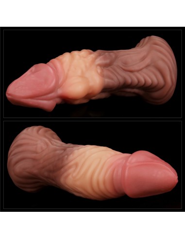Gode Monster Oak Nature Cock 16 x 5cm