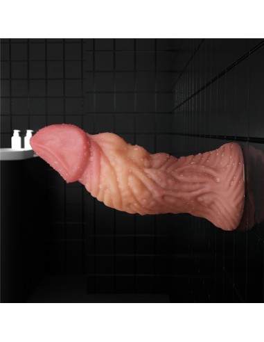 Gode Monster Oak Nature Cock 16 x 5cm