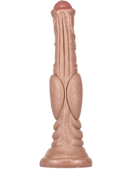 Gode Monster Dog long 26 x 6cm Marron clair