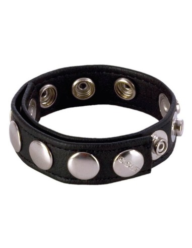 Anneau en cuir pour le sexe 8 Pressions