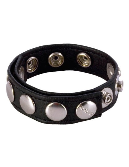 Anneau en cuir pour le sexe 8 Pressions