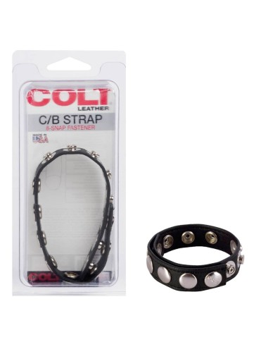 Anneau en cuir pour le sexe 8 Pressions